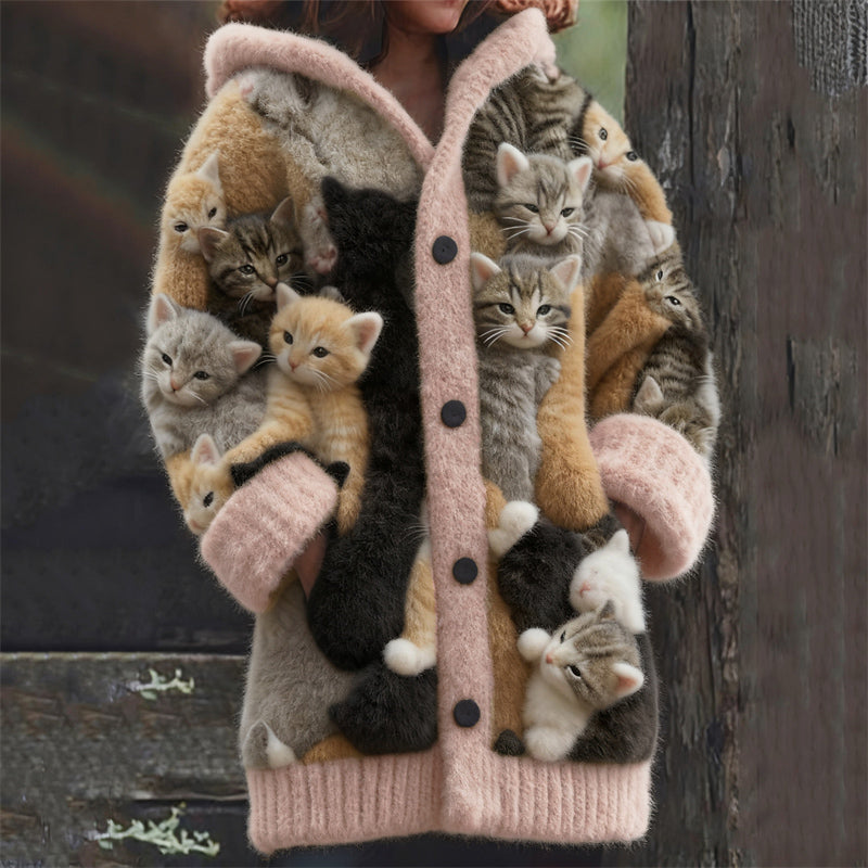 Nadčasový cardigan ve vintage stylu