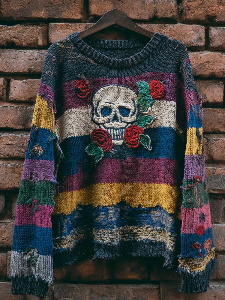 Klasický vintage Svetr
