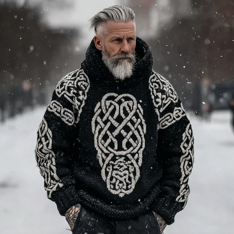 Svetr v nadčasovém vintage stylu