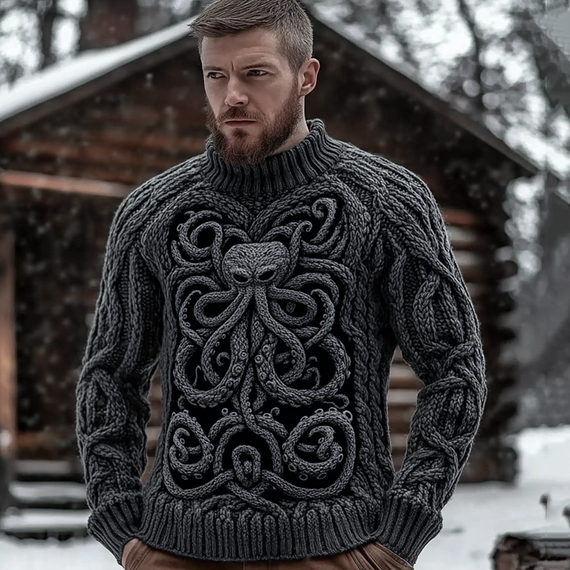 Svetr v nadčasovém vintage stylu