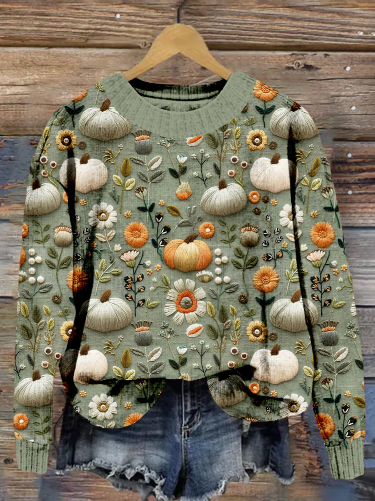 Svetr v nadčasovém vintage stylu