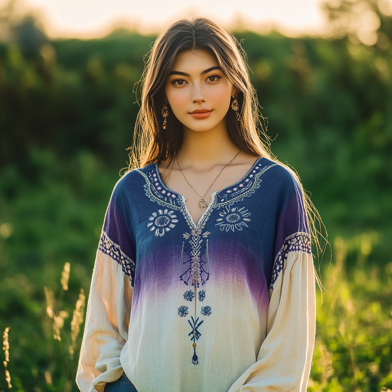 Halenka v nadčasovém vintage stylu