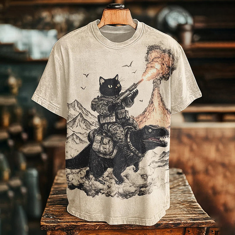 Tričko v nadčasovém vintage stylu