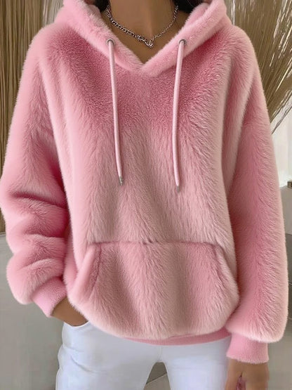 Women's Autumn And Winter Fleece Hoodie elevenforest