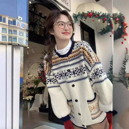 Damaris® | Retro style Christmas sweater