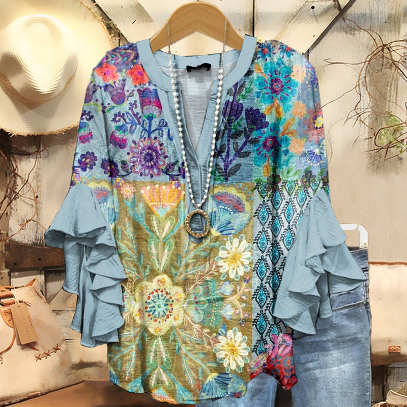 Top v nadčasovém vintage stylu
