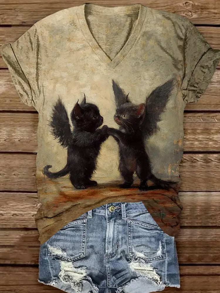Tričko inspirovaný vintage