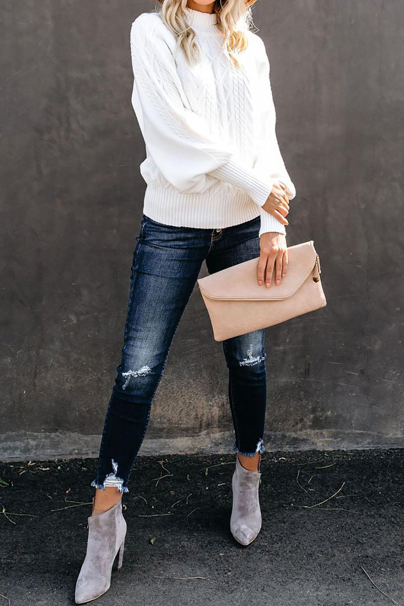 Svetr v nadčasovém vintage stylu