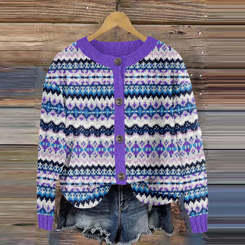 Svetr v nadčasovém vintage stylu
