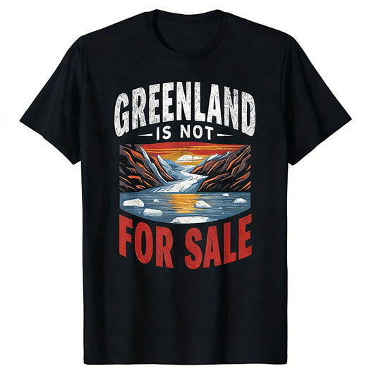 Men's Casual T-shirts Are Not Sold In Greenland. elevenforest