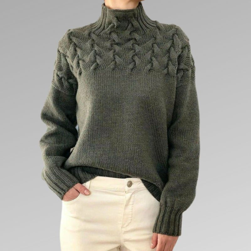 Svetr v nadčasovém vintage stylu