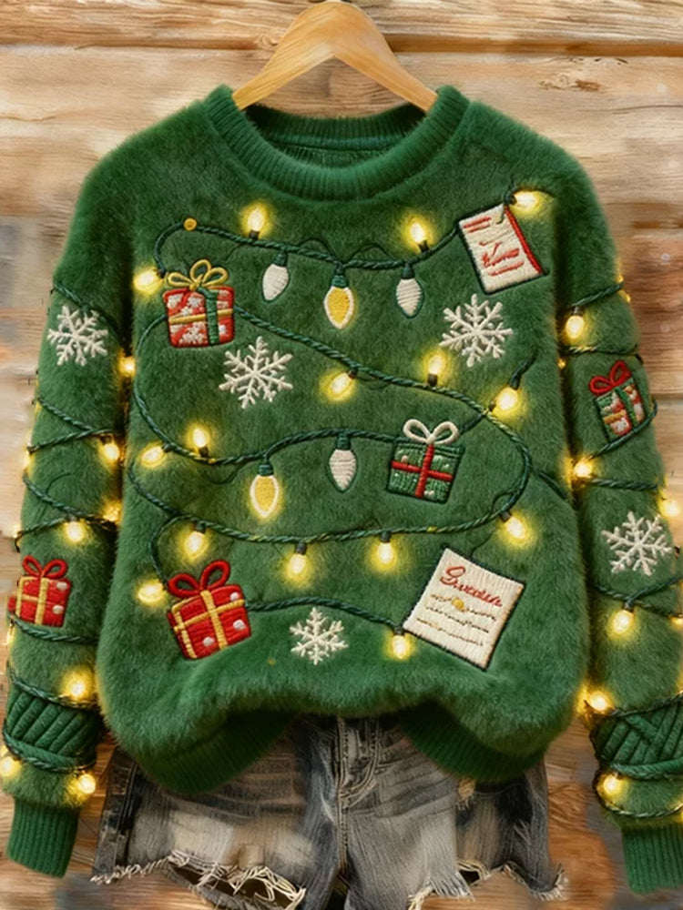 Klasický vintage Svetr