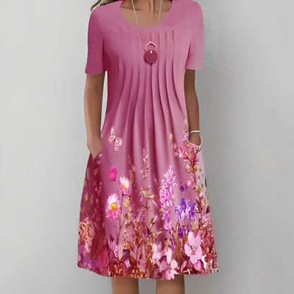 AS | Midi šaty s květinovým potiskem