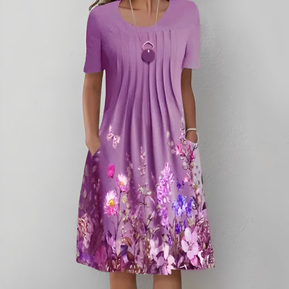 AS | Midi šaty s květinovým potiskem