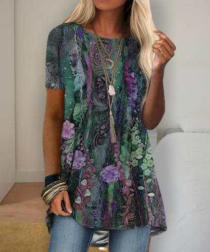 AS | Košile s potiskem inspirovaná boho stylem