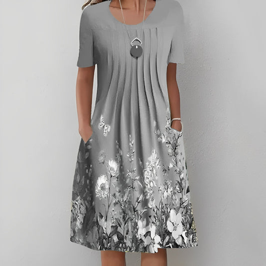 AS | Midi šaty s květinovým potiskem