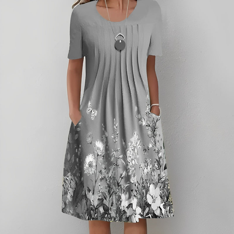 AS | Midi šaty s květinovým potiskem