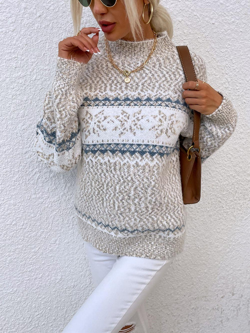 Klasický vintage Svetr