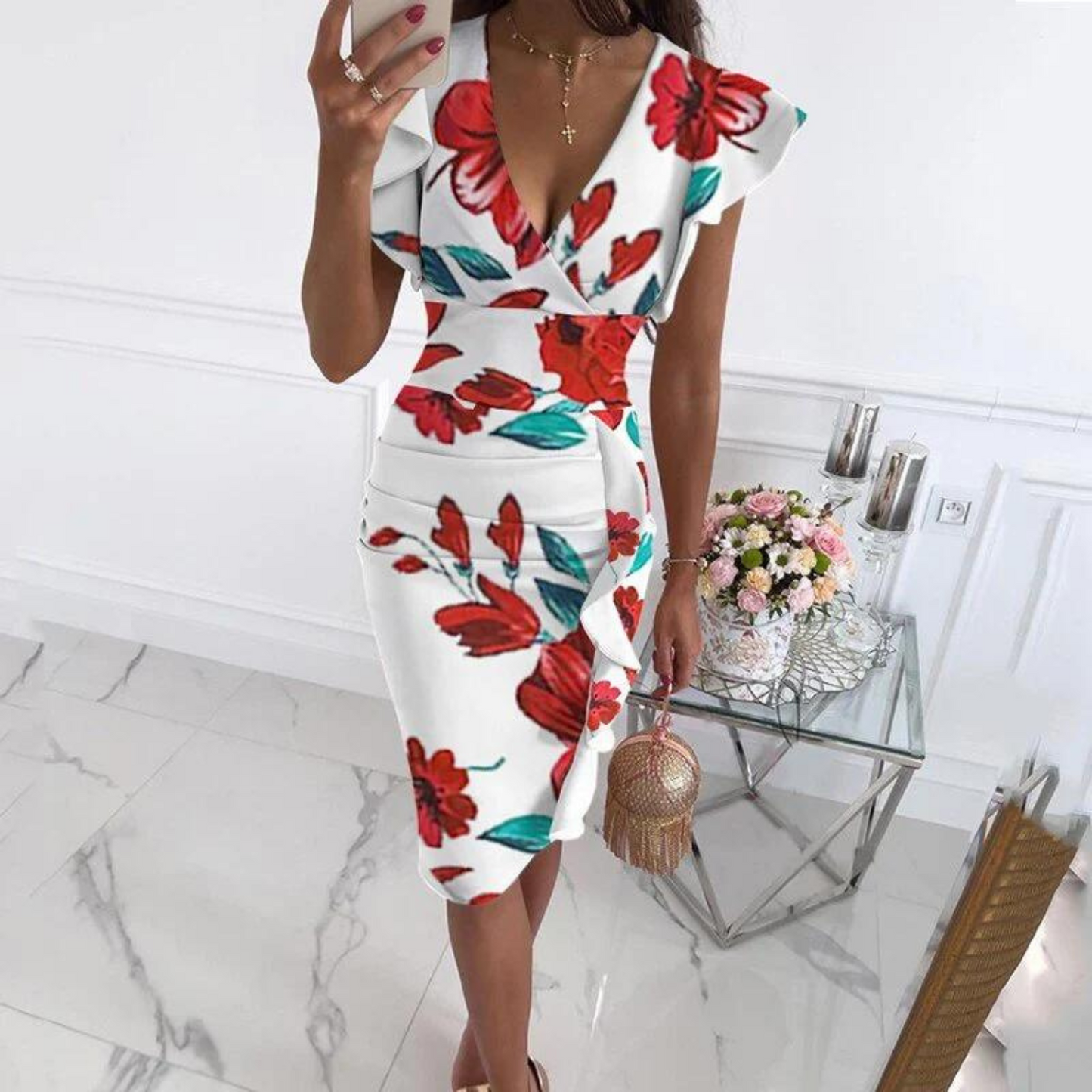 AS | Elegantní midi šaty na léto
