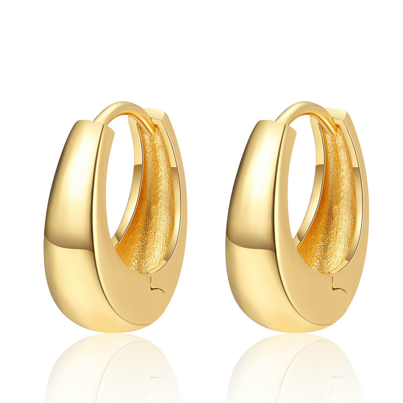 Úchvatný Zlatý Náušnice pro každodenní nošení