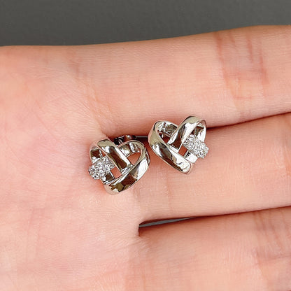 Ručně vyrobený vintage Zlatý Náušnice