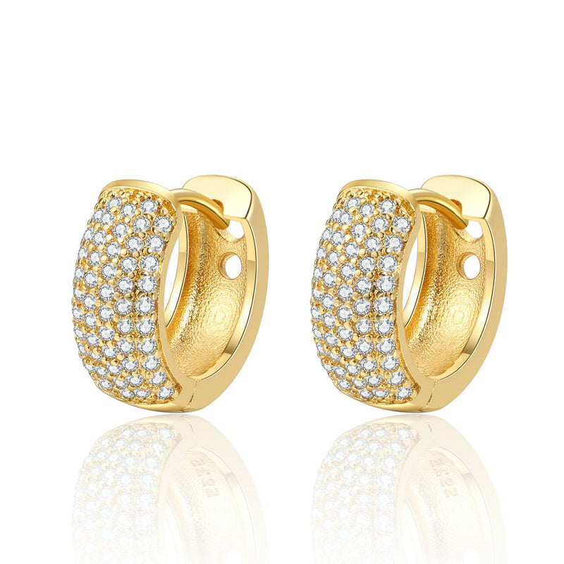 Úchvatný Zlatý Náušnice pro každodenní nošení