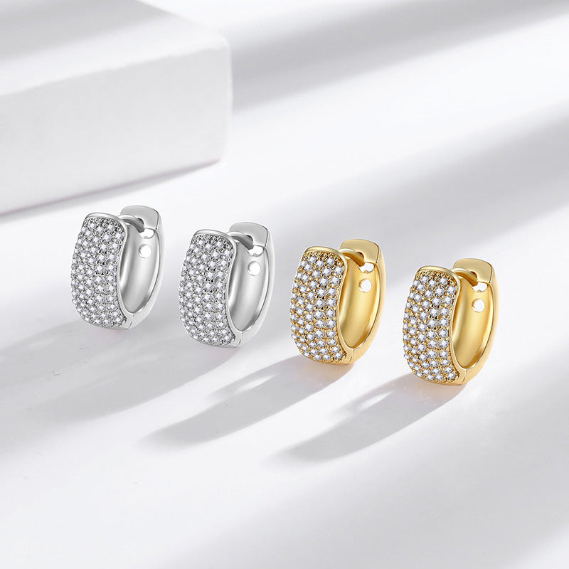 Úchvatný Zlatý Náušnice pro každodenní nošení