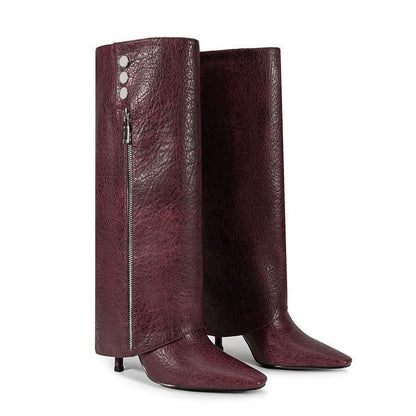 Elegantní Ortopedické Kozačky s Unikátním Designem