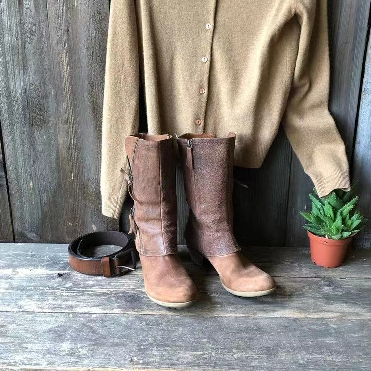 Elegantní Ortopedické Kozačky s Unikátním Designem