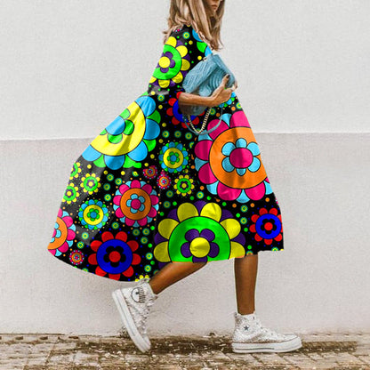 AS | Midi šaty s potiskem