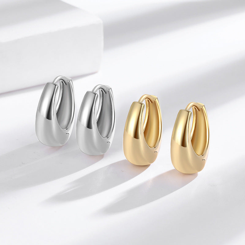 Úchvatný Zlatý Náušnice pro každodenní nošení