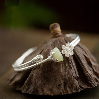 Krásný Stříbrný Náramek s jedinečným stylem