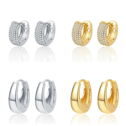 Úchvatný Zlatý Náušnice pro každodenní nošení