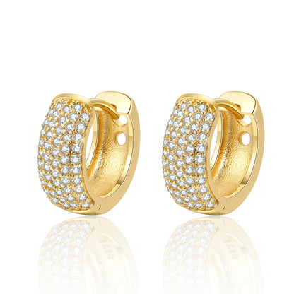 Úchvatný Zlatý Náušnice pro každodenní nošení