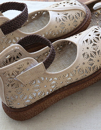 AS | Květinové boty s výřezem na nohou