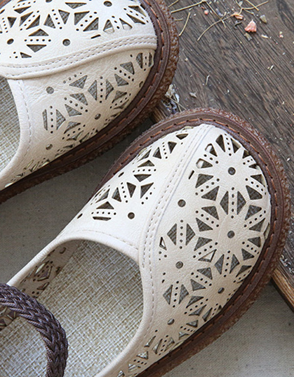 AS | Květinové boty s výřezem na nohou