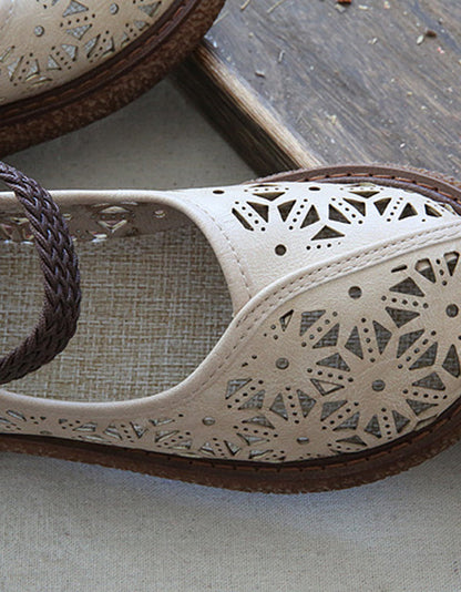 AS | Květinové boty s výřezem na nohou