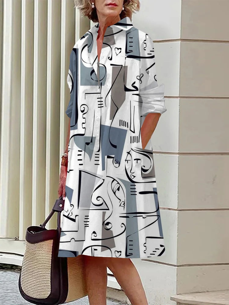 Stylový bez námahy Šaty