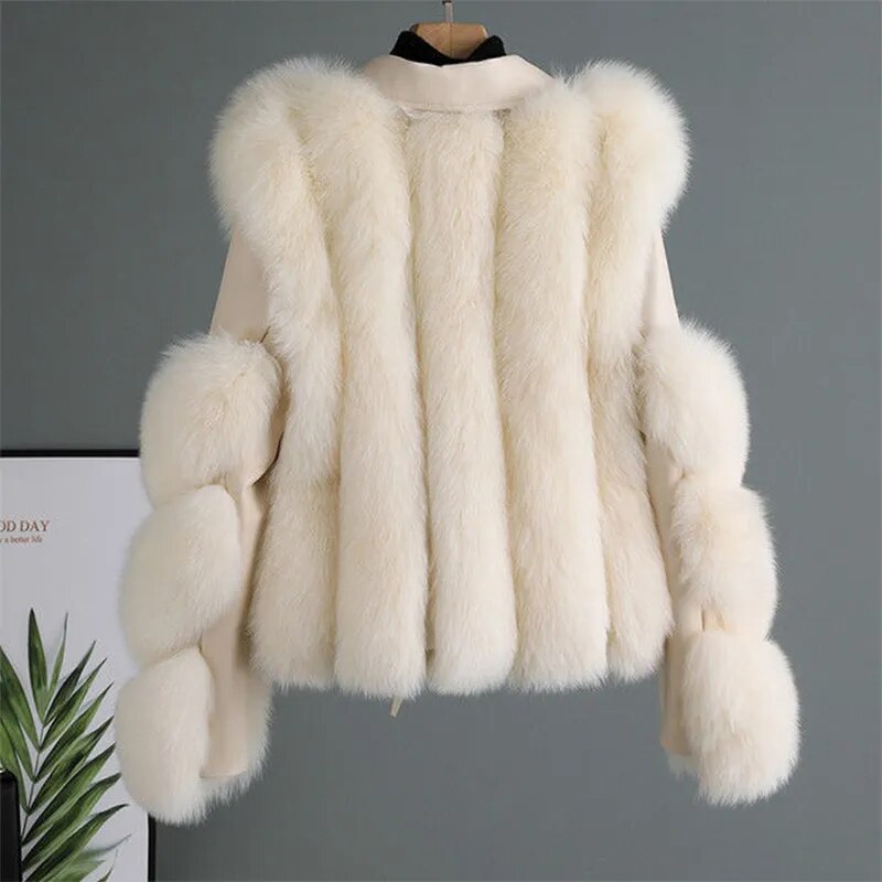 Klasický vintage Bunda