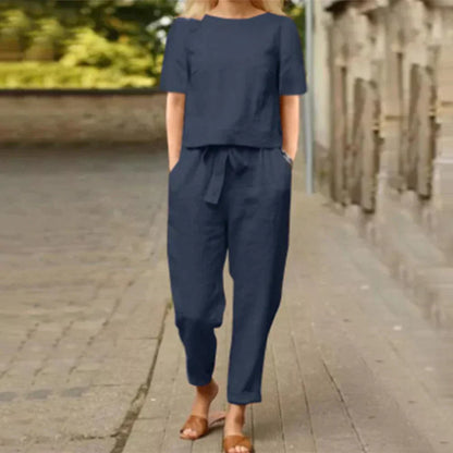 AS | Elegantní, barevný dvoudílný letní set