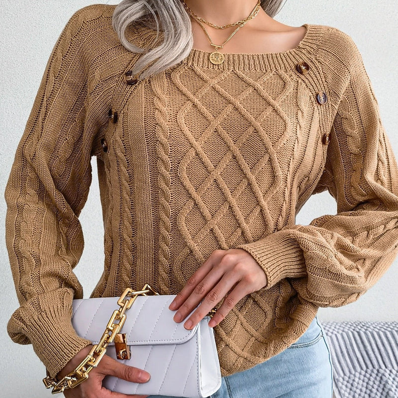 Svetr v nadčasovém vintage stylu