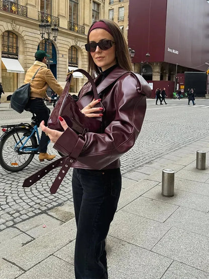 Klasický vintage Bunda