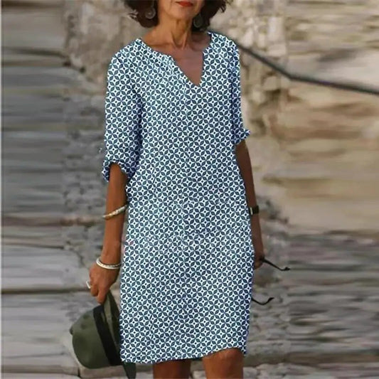 AS | Midi šaty s výstřihem do V