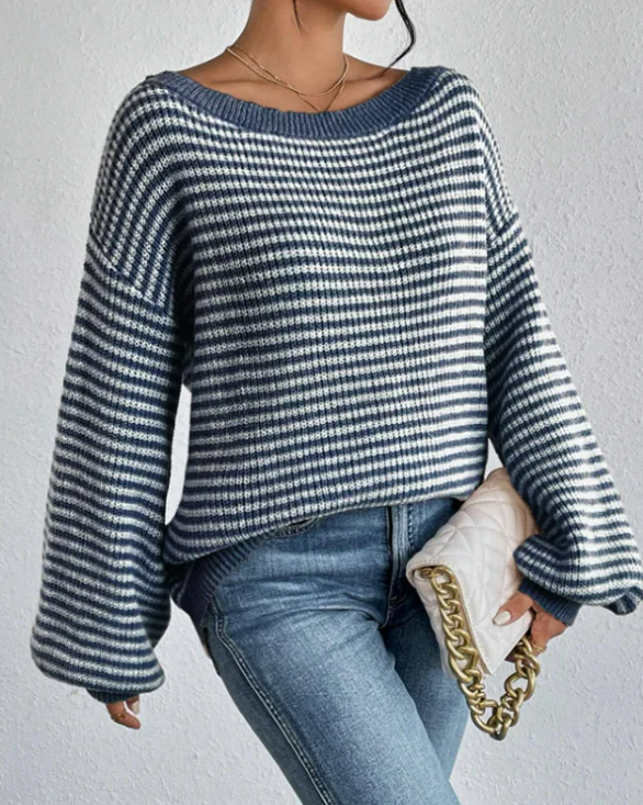 Svetr v nadčasovém vintage stylu