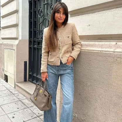 Bunda v nadčasovém vintage stylu