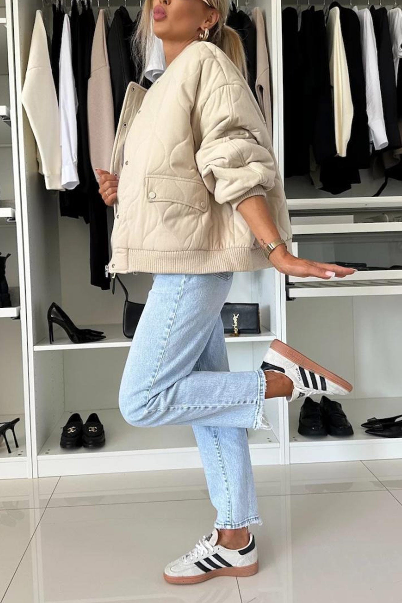 Elegantně navržený Bunda