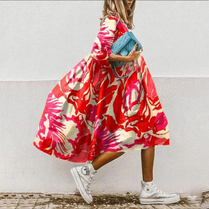 AS | Květinové midi šaty