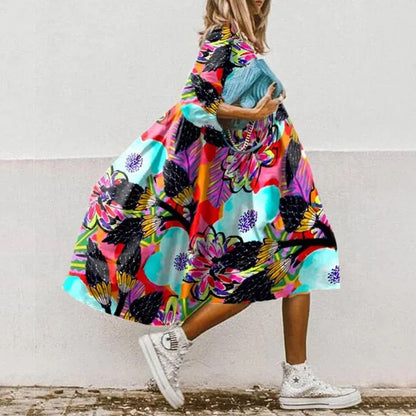 AS | Květinové midi šaty