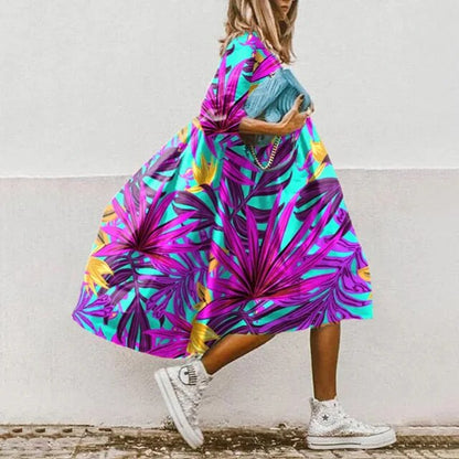 AS | Květinové midi šaty