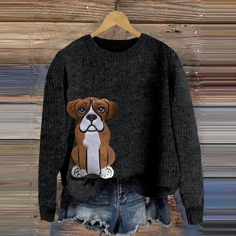 Klasický vintage Svetr